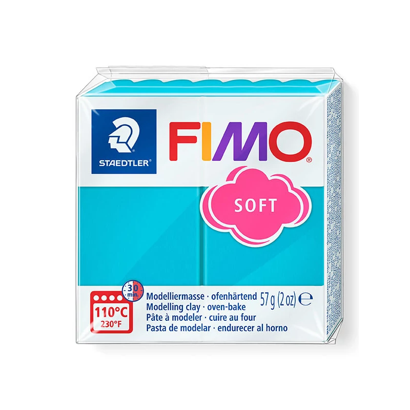 FIMO Soft süthető gyurma, 57 g - borsmenta (8020-39)