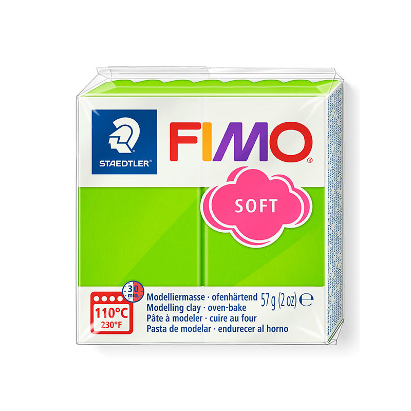 FIMO Soft süthető gyurma, 57 g - almazöld (8020-50)