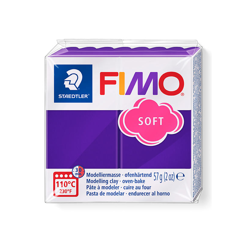 FIMO Soft süthető gyurma, 57 g - szilva (8020-63)