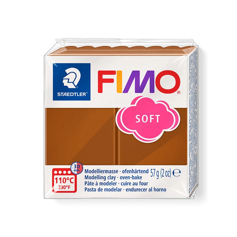 FIMO Soft süthető gyurma, 57 g - karamell (8020-7)