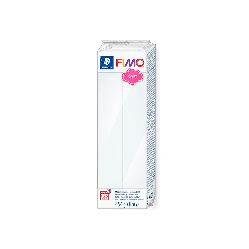 FIMO Soft süthető gyurma, 454 g - fehér 8021-0