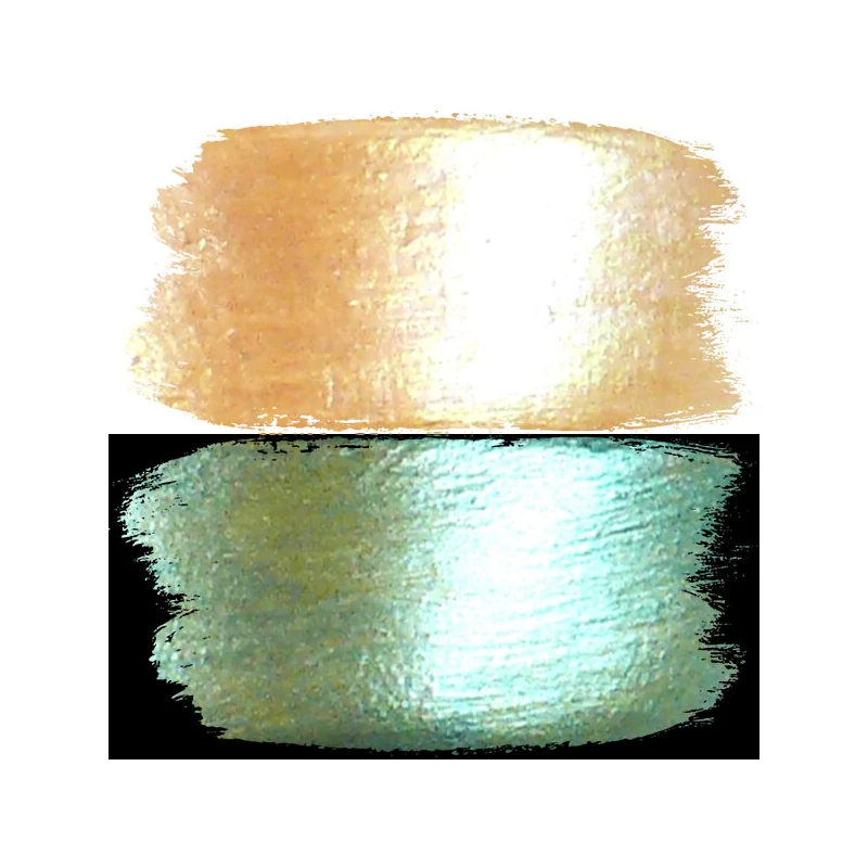 Hobbyművész akrilfesték, 40 ml - bicolor, 106, aranysárga/zöld