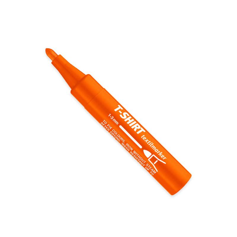 T-Shirt textilmarker - fluor narancs, 35