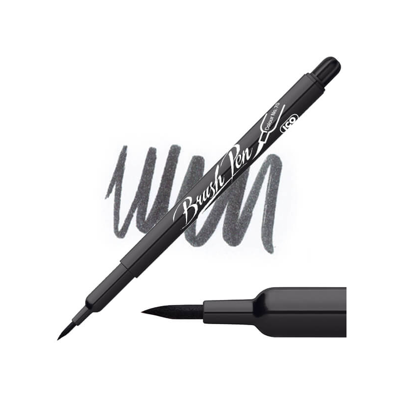 Ecsetirón, Brush Pen - 70 fekete