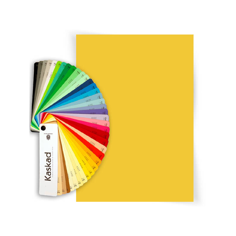 Kaskad színes fénymásolópapír, A/4, 80 g - 57,citromsárga, Canary yellow