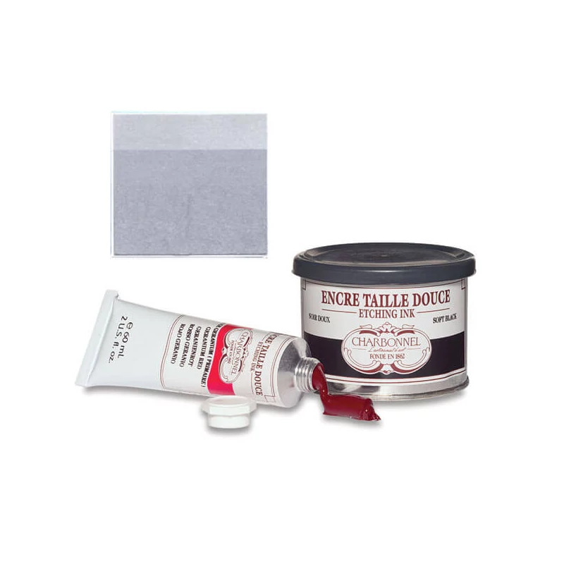 Charbonnel rézkarcfesték, 60 ml - silver