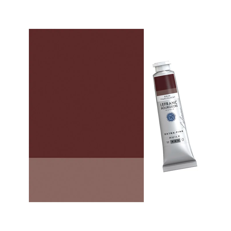 L&B Extra-Fine olajfesték, 40 ml - 110, transparent brown