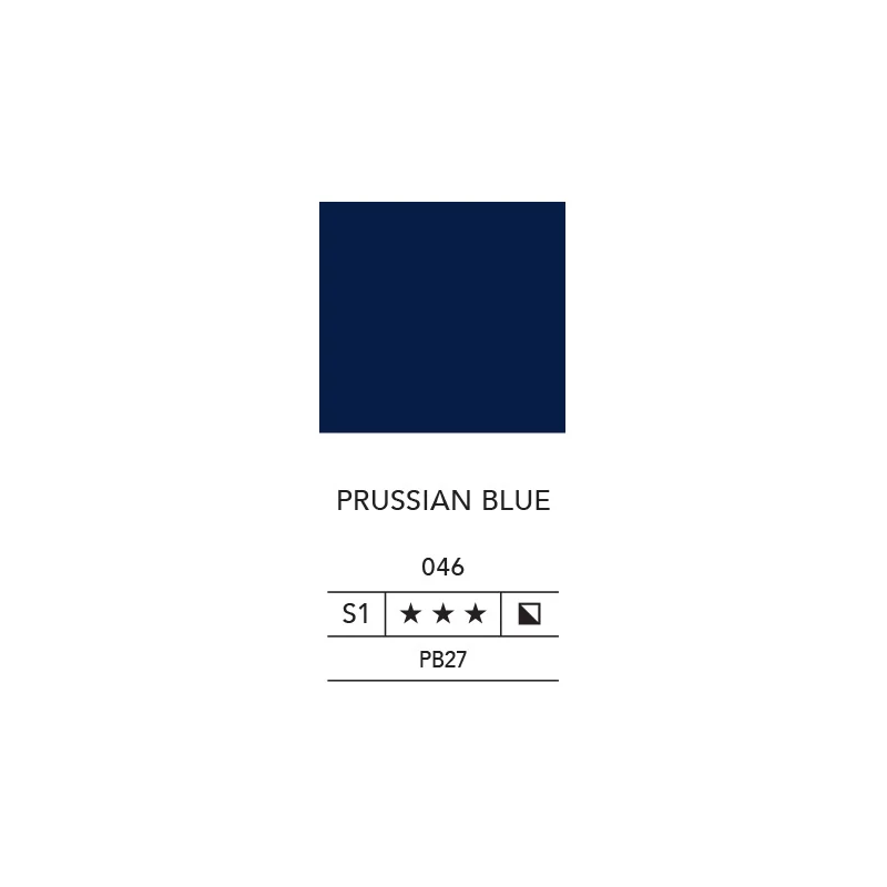 L&B Fine Oil olajfesték, 40 ml - 046, prussian blue