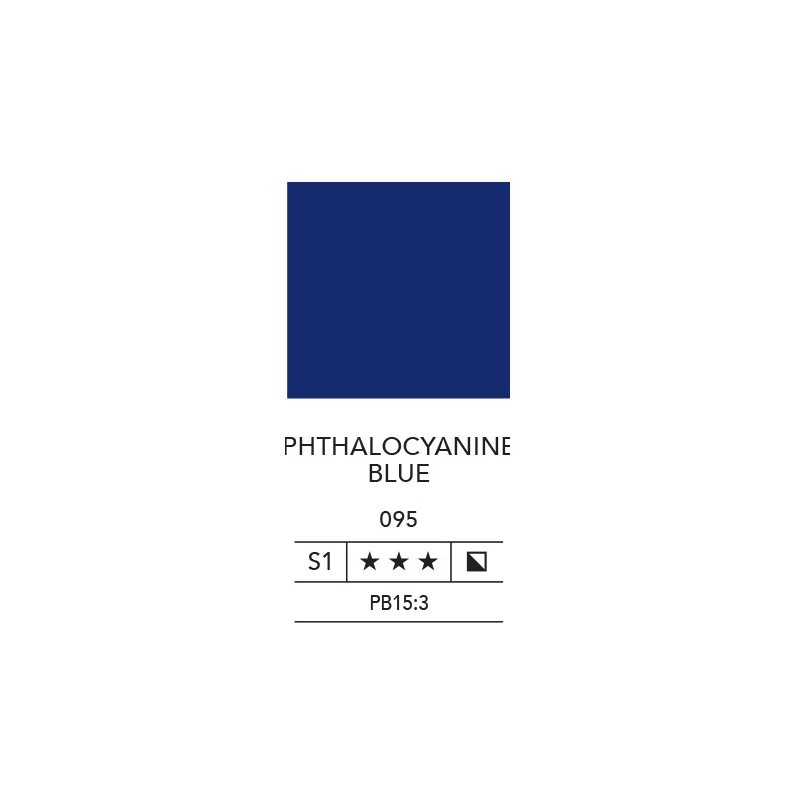 L&B Fine Oil olajfesték, 40 ml - 095, phthalo blue