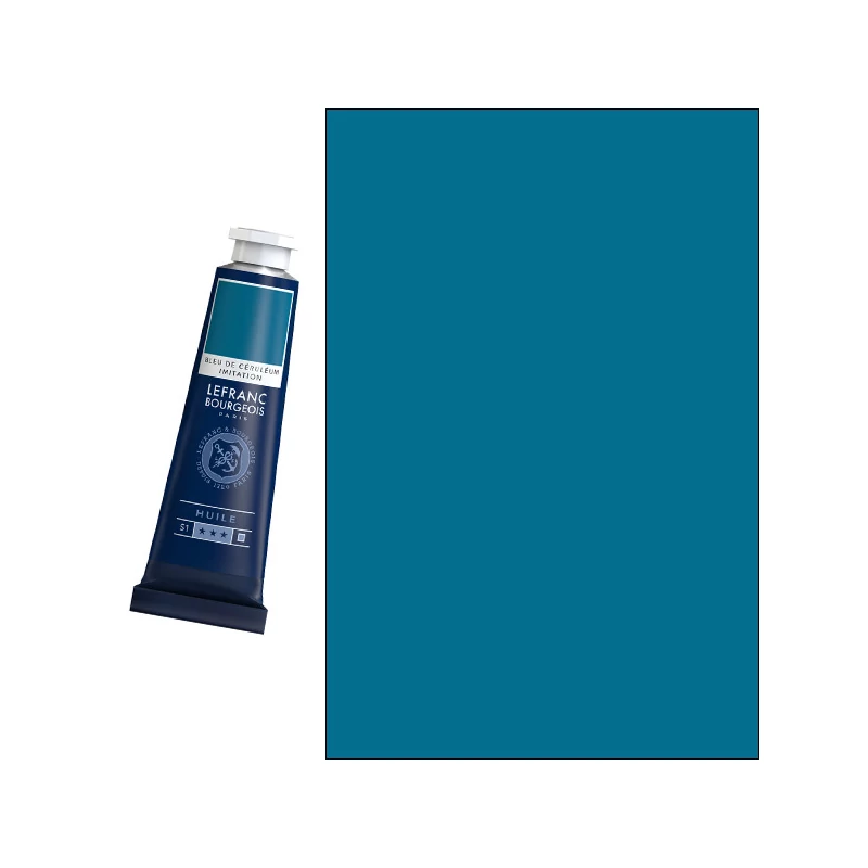 L&B Fine Oil olajfesték, 40 ml - 027, cerulean blue hue