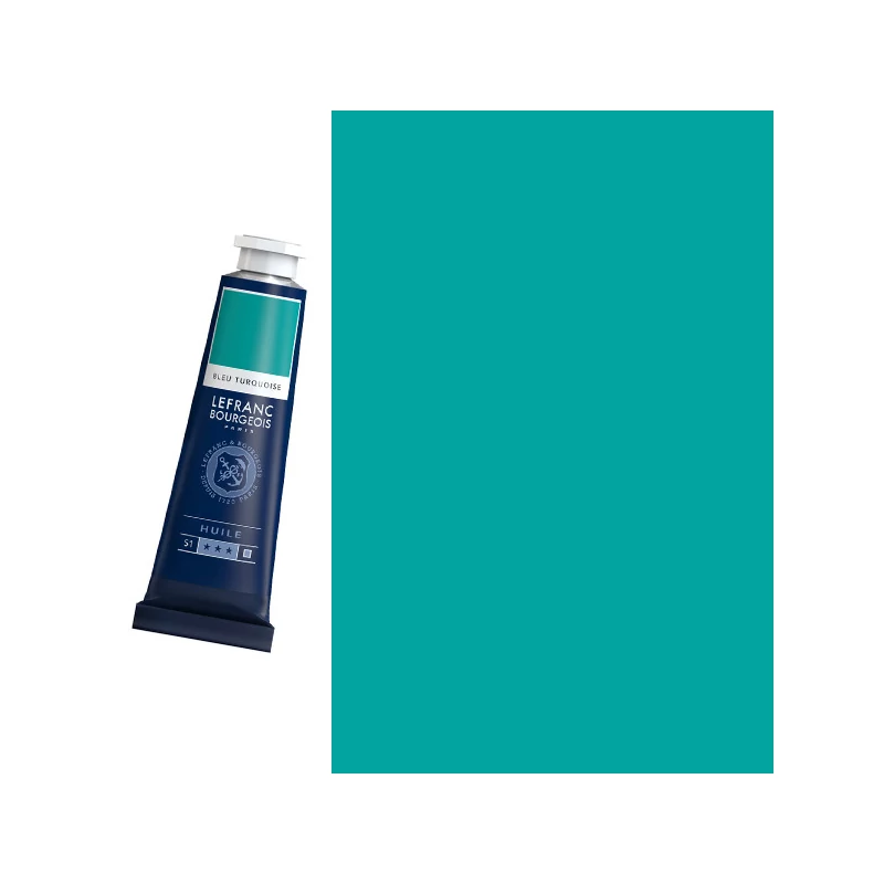 L&B Fine Oil olajfesték, 40 ml - 050, turquoise blue