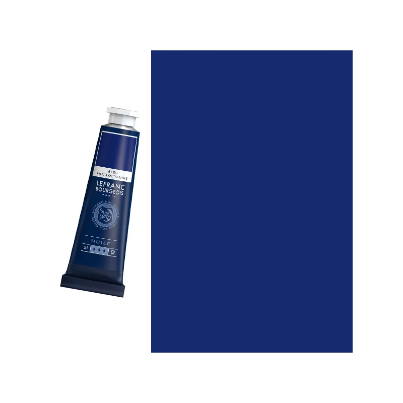 L&B Fine Oil olajfesték, 40 ml - 095, phthalo blue