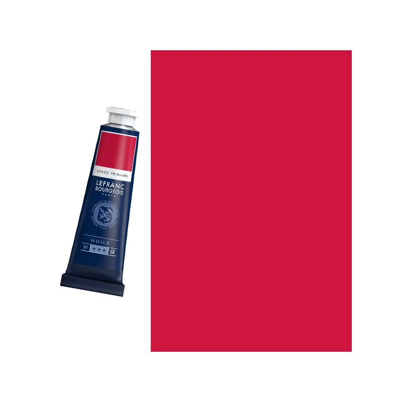 L&B Fine Oil olajfesték, 40 ml - 437, primary red