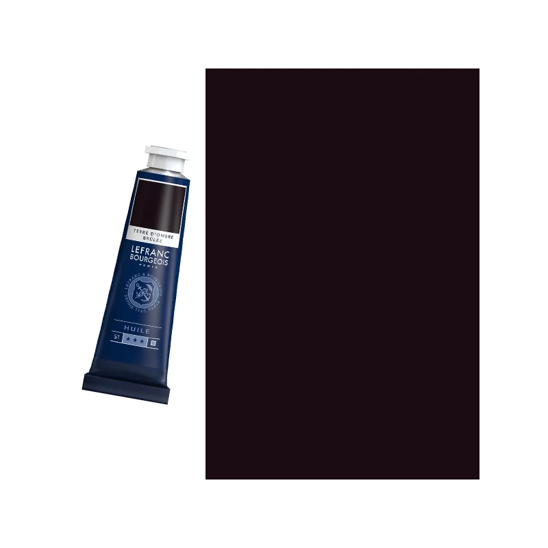 L&B Fine Oil olajfesték, 40 ml - 477, burnt umber