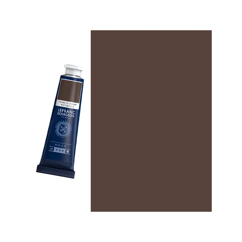 L&B Fine Oil olajfesték, 40 ml - 478, raw umber