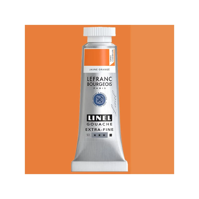L&B Linel extra fine gouache festék, 14 ml - 910, cadmium-free orange