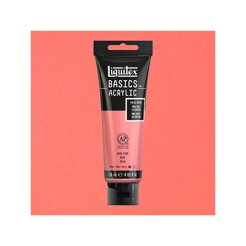 Liquitex Basics akrilfesték, 118 ml - 048, rose pink