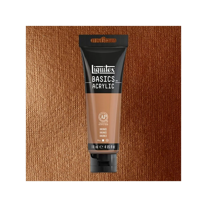 Liquitex Basics akrilfesték, 118 ml - 054, bronze