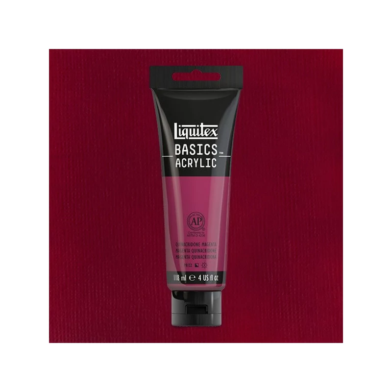 Liquitex Basics akrilfesték, 118 ml - 114, magenta quinacridone 