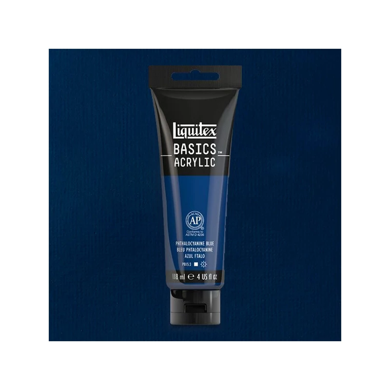 Liquitex Basics akrilfesték, 118 ml - 316, phthalocyanine blue