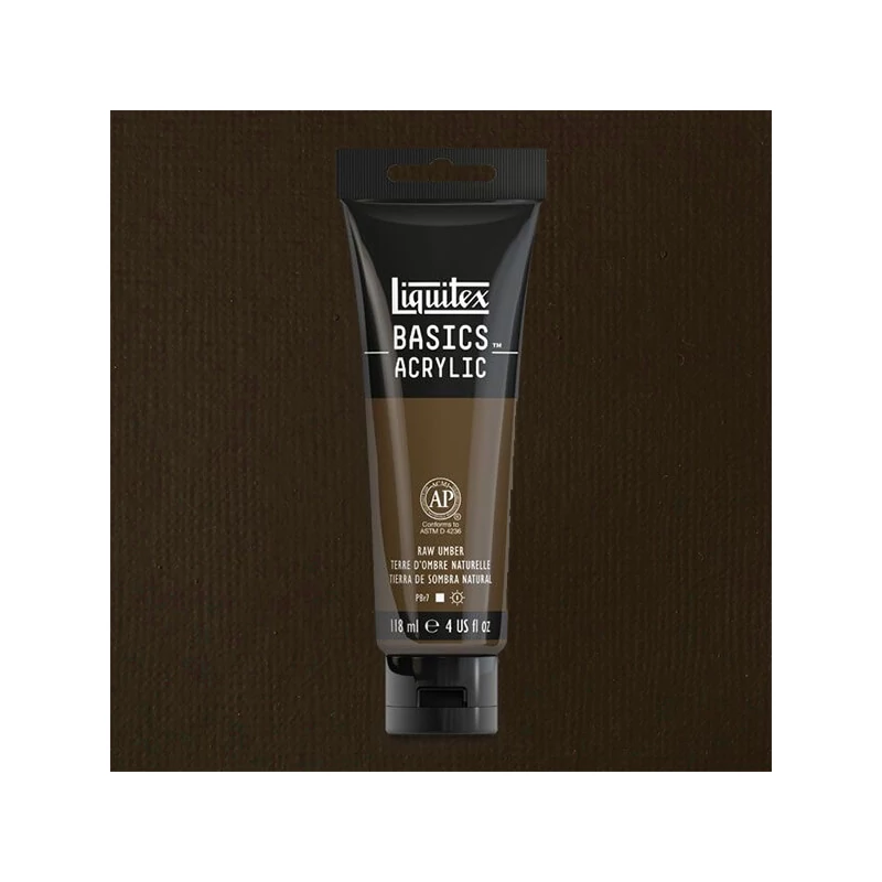 Liquitex Basics akrilfesték, 118 ml - 331, raw umber