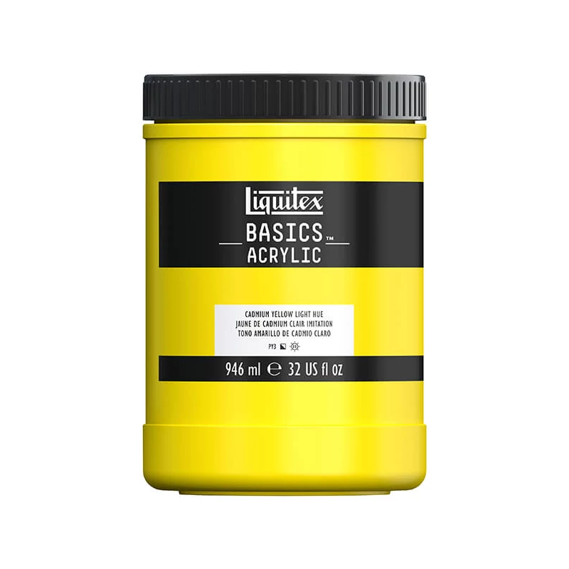 Liquitex Basics akrilfesték, 946 ml - 159, cadmium yellow light hue	