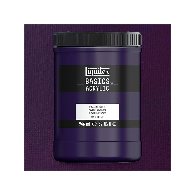 Liquitex Basics akrilfesték, 946 ml - 186, dioxazine purple