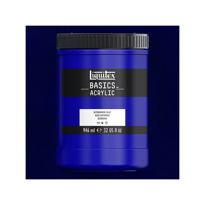 Liquitex Basics akrilfesték, 946 ml - 380, ultramarine blue