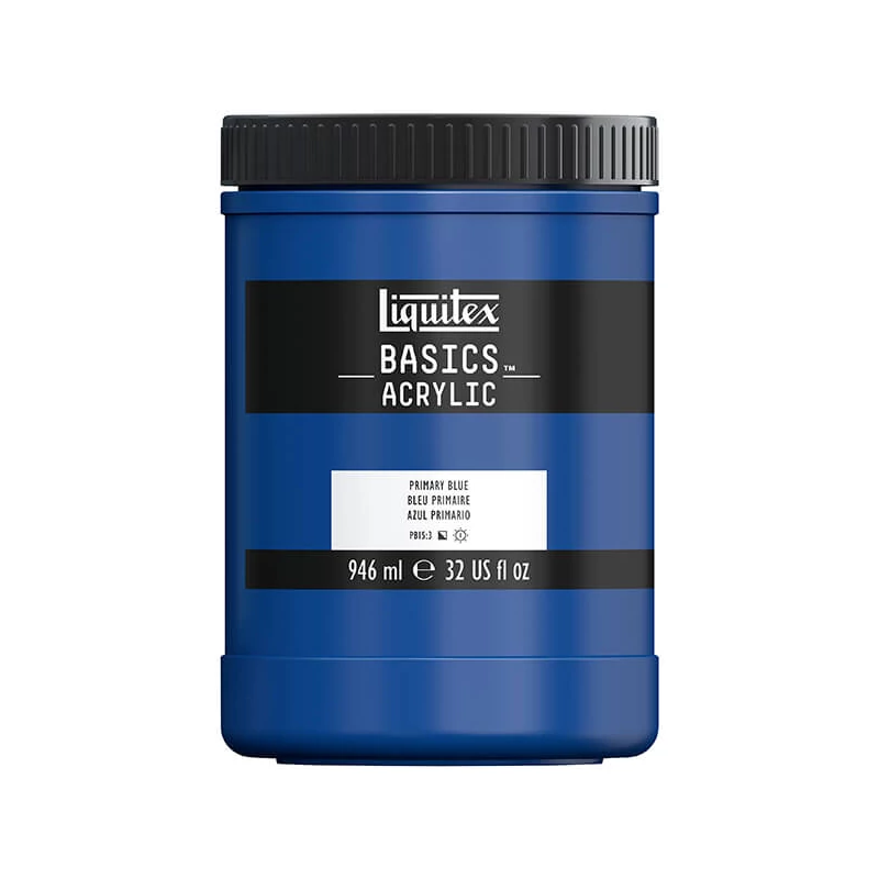 Liquitex Basics akrilfesték, 946 ml - 420, primary blue