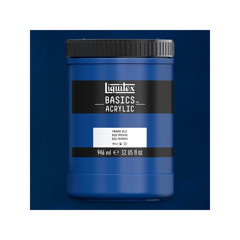 Liquitex Basics akrilfesték, 946 ml - 420, primary blue