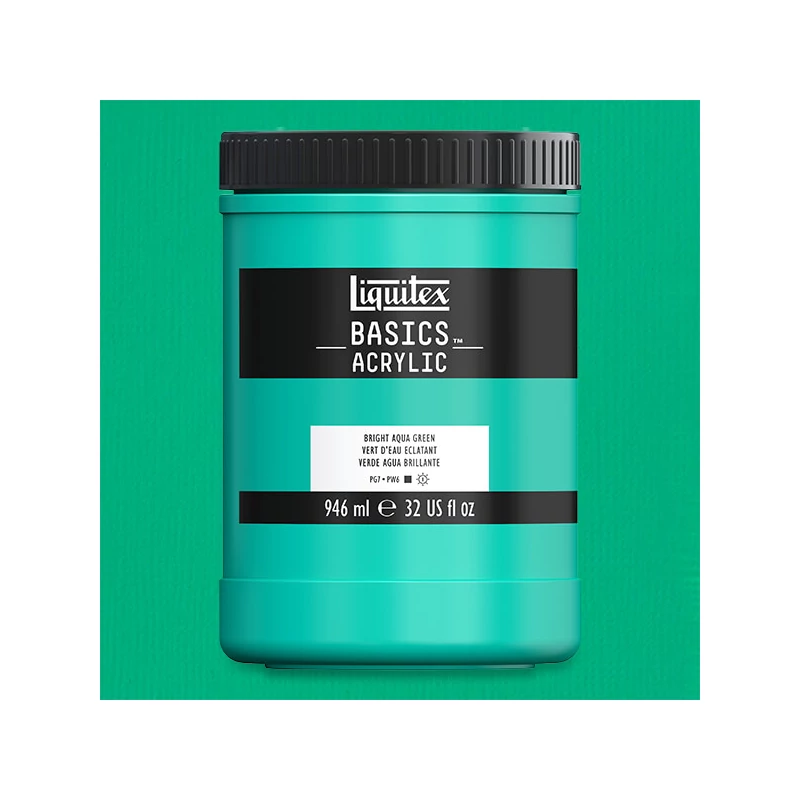 Liquitex Basics akrilfesték, 946 ml - 660, bright aqua green