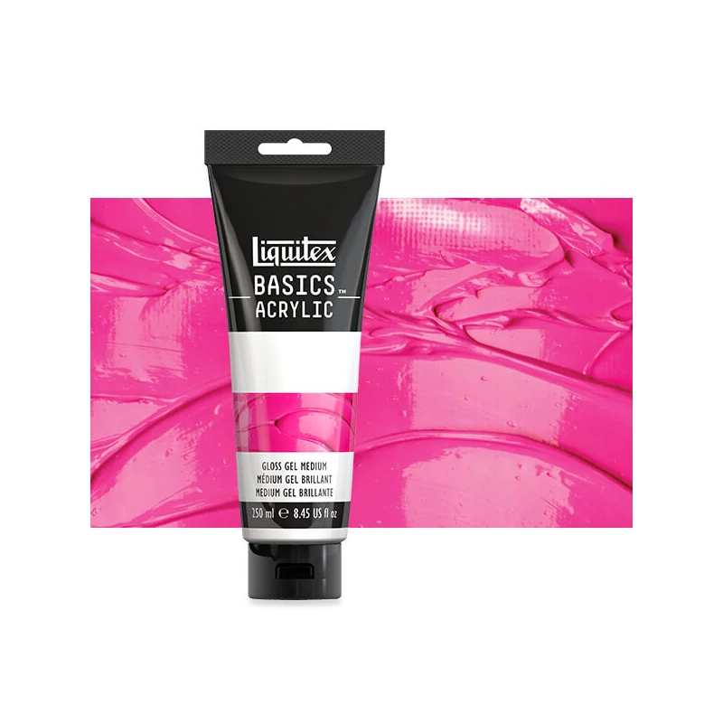 Liquitex Basics Gloss Gel vastagító médium, 250 ml - fényes
