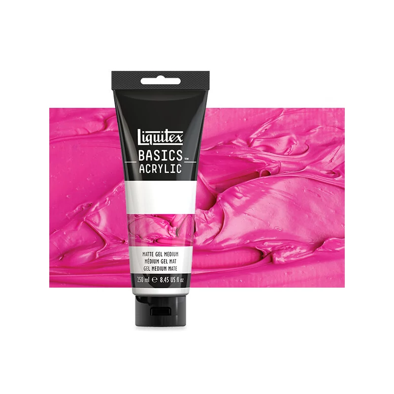 Liquitex Basics Matt Gel vastagító médium, 250 ml - matt