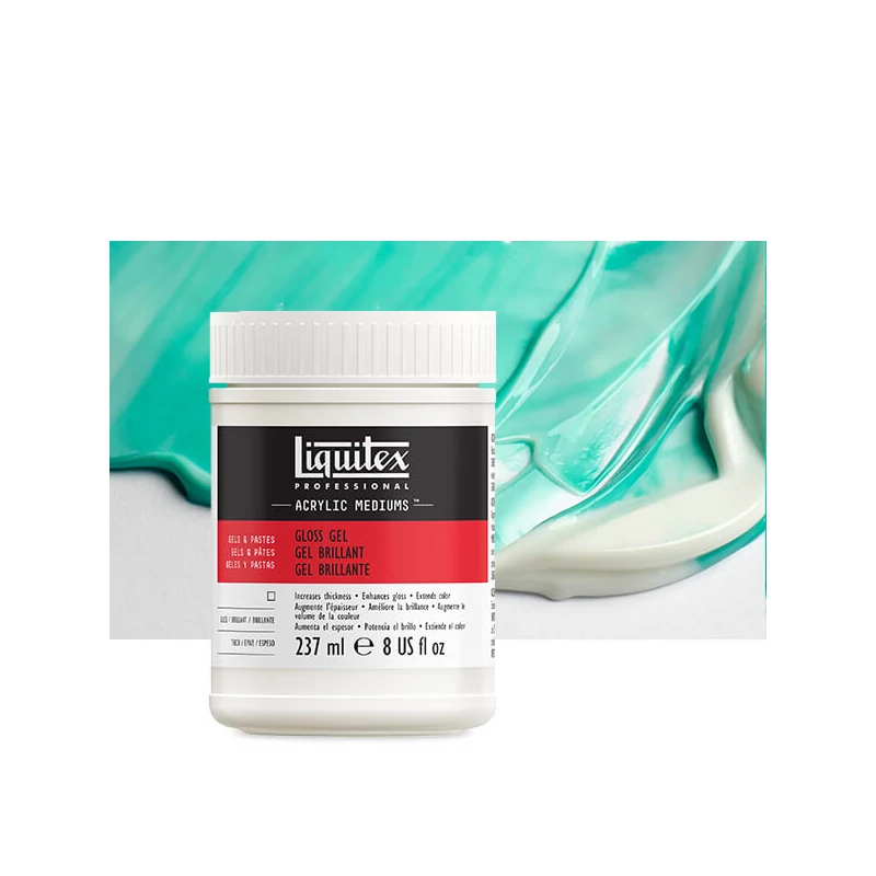 Liquitex Gloss Gel vastagító médium, 237 ml - fényes