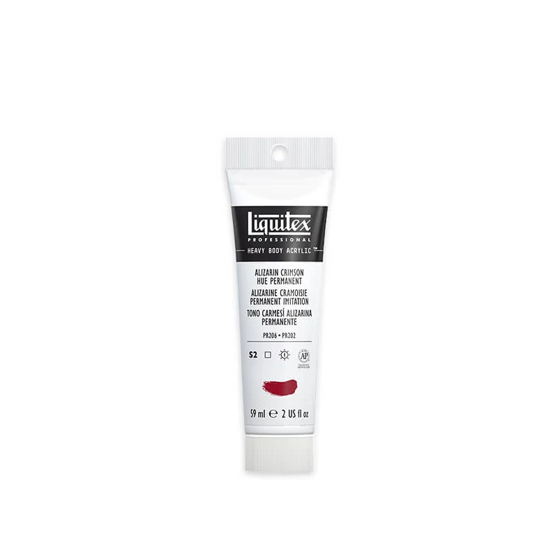 Liquitex Heavy Body akrilfesték, 59 ml - 116, permanent alizarin crimson hue