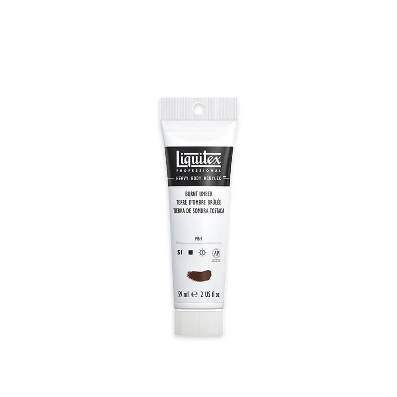 Liquitex Heavy Body akrilfesték, 59 ml - 128, burnt umber