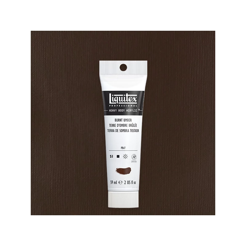 Liquitex Heavy Body akrilfesték, 59 ml - 128, burnt umber