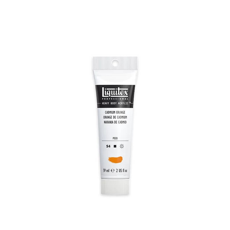 Liquitex Heavy Body akrilfesték, 59 ml - 150, cadmium orange