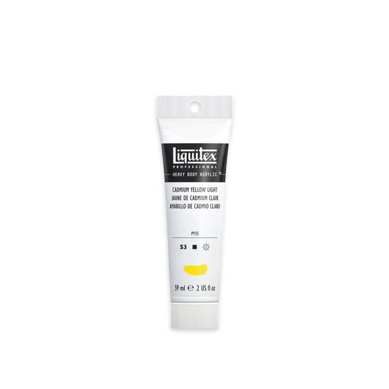 Liquitex Heavy Body akrilfesték, 59 ml - 160, cadmium yellow light