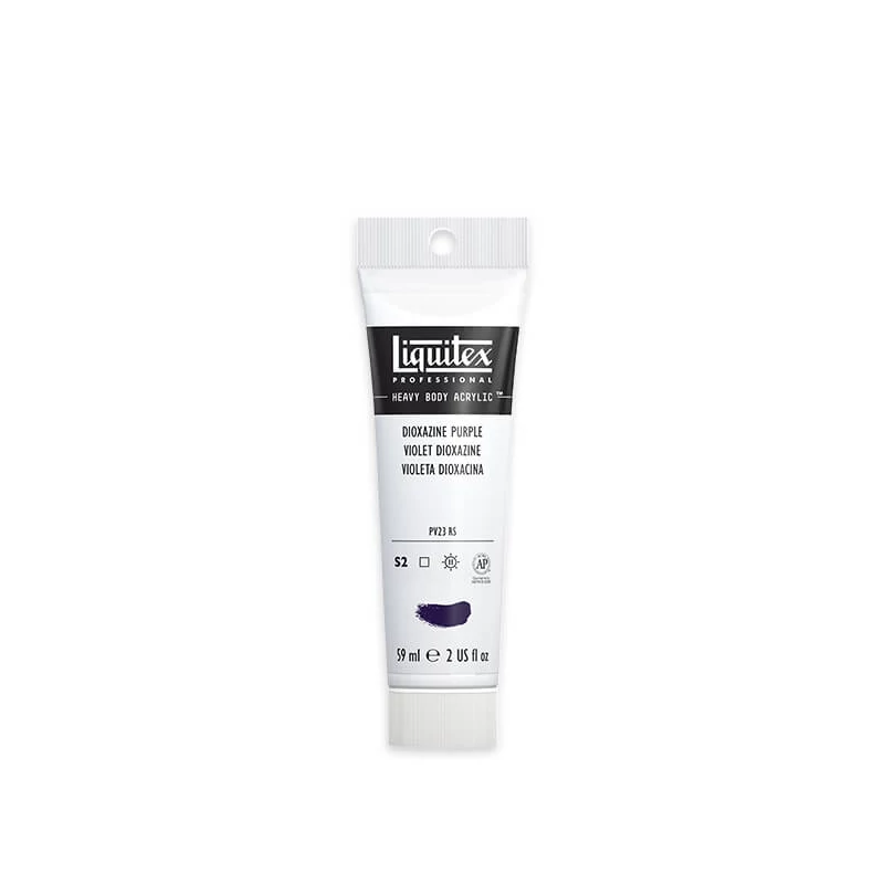 Liquitex Heavy Body akrilfesték, 59 ml - 186, dioxazine purple