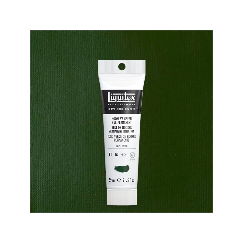 Liquitex Heavy Body akrilfesték, 59 ml - 224, hooker's green hue permanent