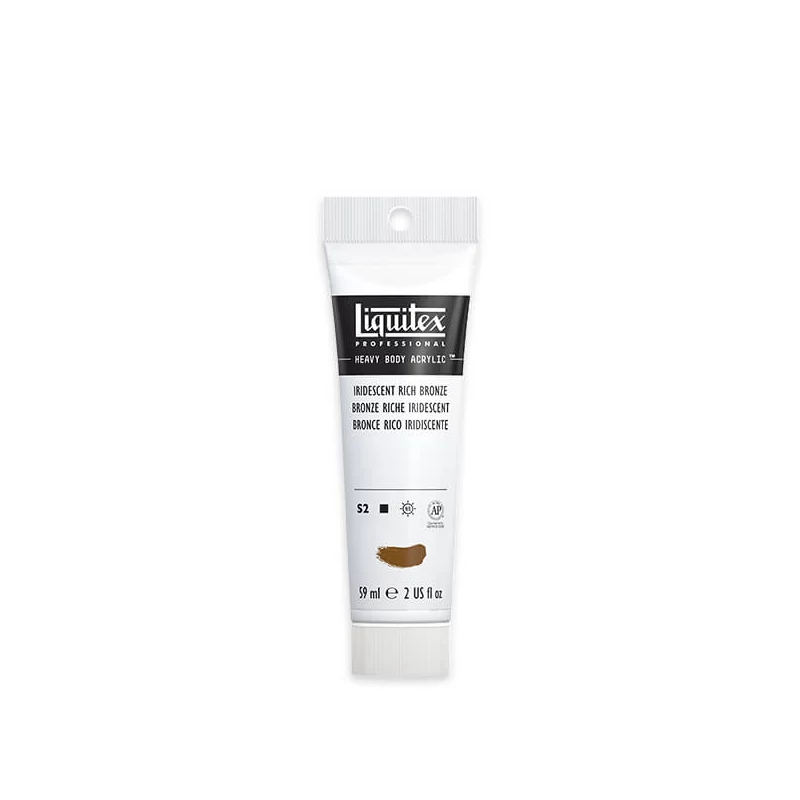 Liquitex Heavy Body akrilfesték, 59 ml - 229, iridescent rich bronze