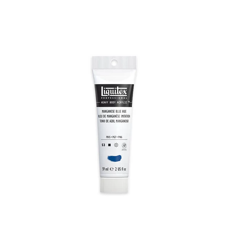 Liquitex Heavy Body akrilfesték, 59 ml - 275, manganese blue hue