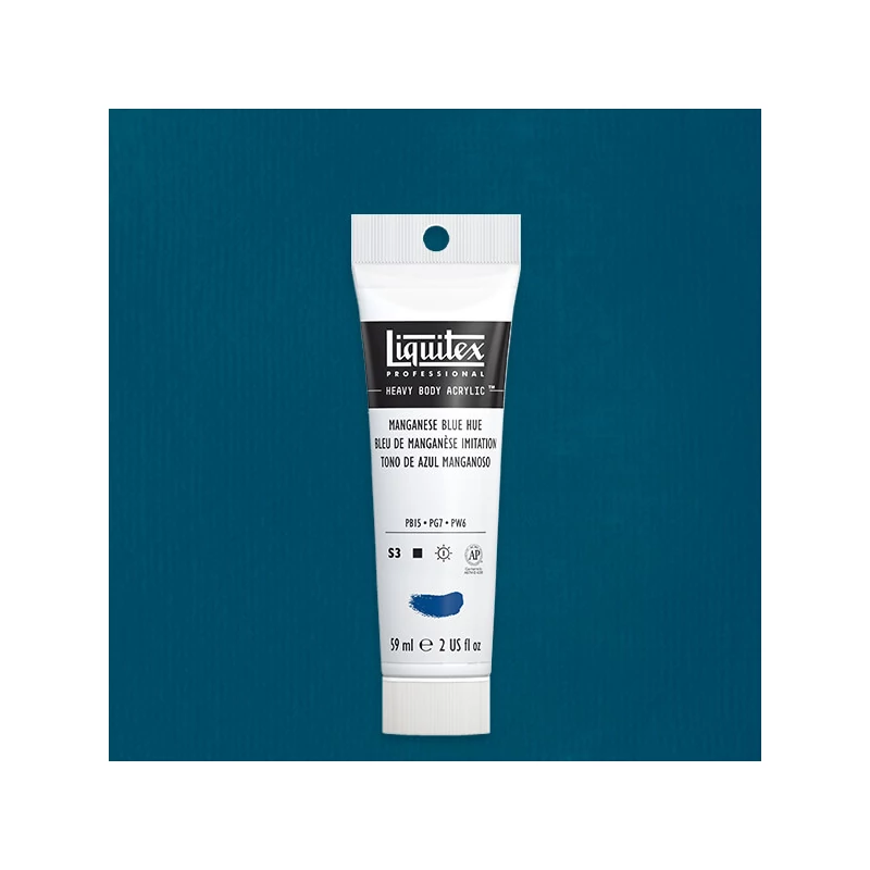 Liquitex Heavy Body akrilfesték, 59 ml - 275, manganese blue hue