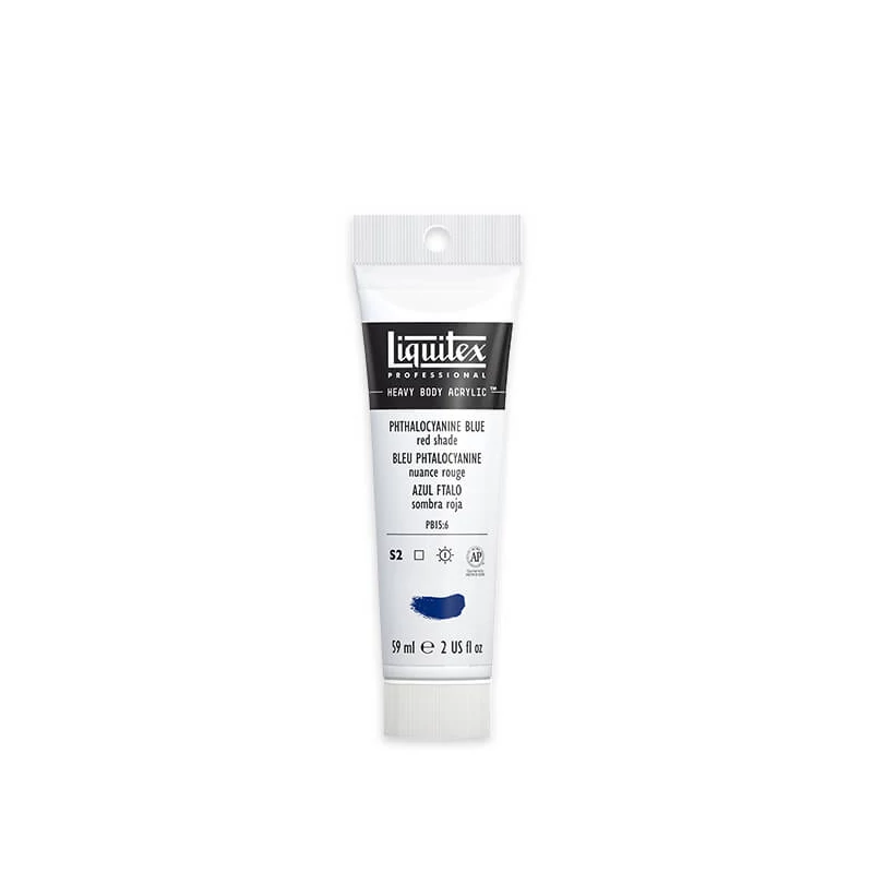 Liquitex Heavy Body akrilfesték, 59 ml - 314, phthalocyanine blue red shade