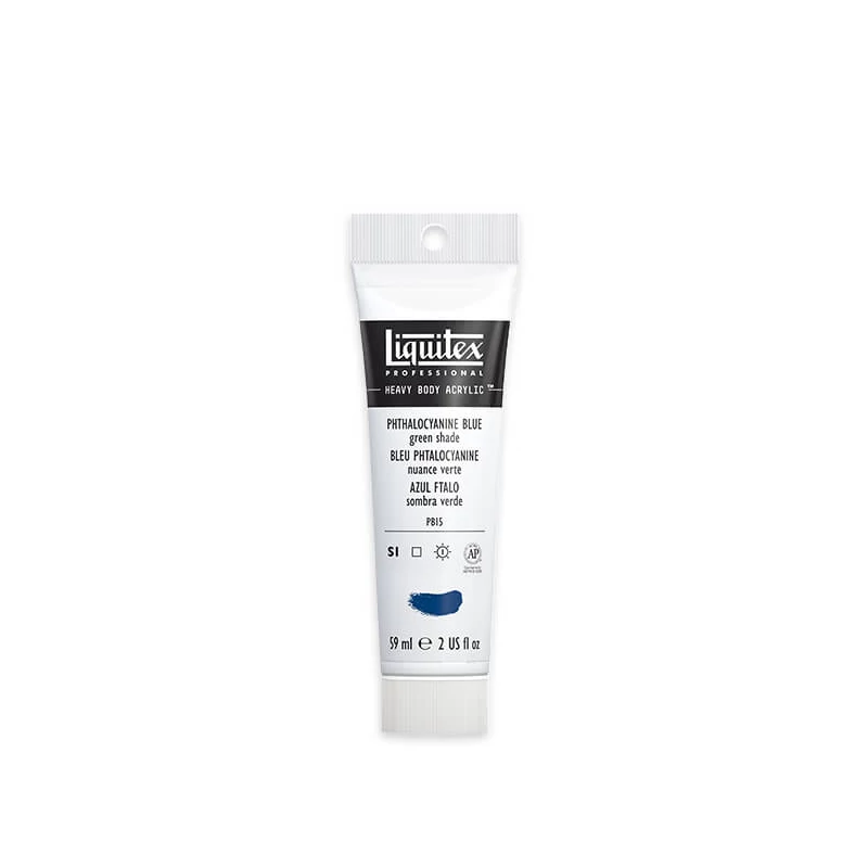 Liquitex Heavy Body akrilfesték, 59 ml - 316, phthalocyanine blue green shade