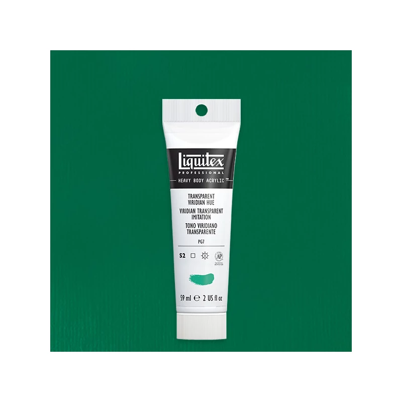 Liquitex Heavy Body akrilfesték, 59 ml - 327, transparent viridian hue