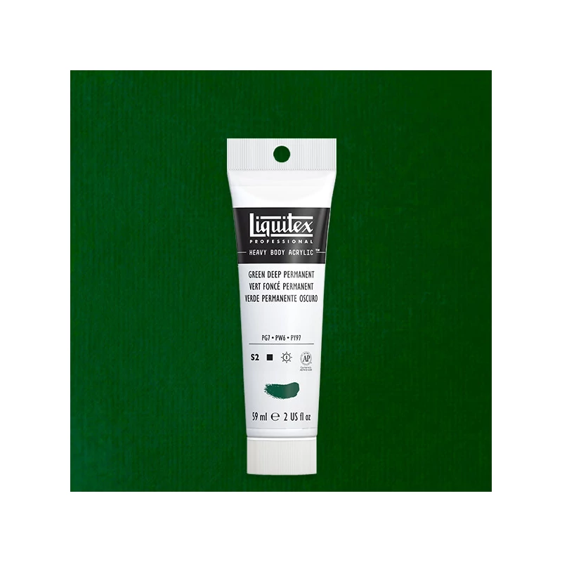 Liquitex Heavy Body akrilfesték, 59 ml - 350, green deep permanent