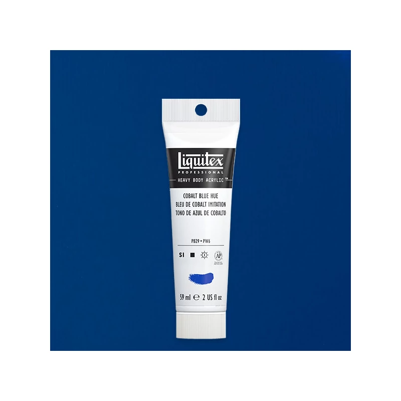 Liquitex Heavy Body akrilfesték, 59 ml - 381, cobalt blue hue