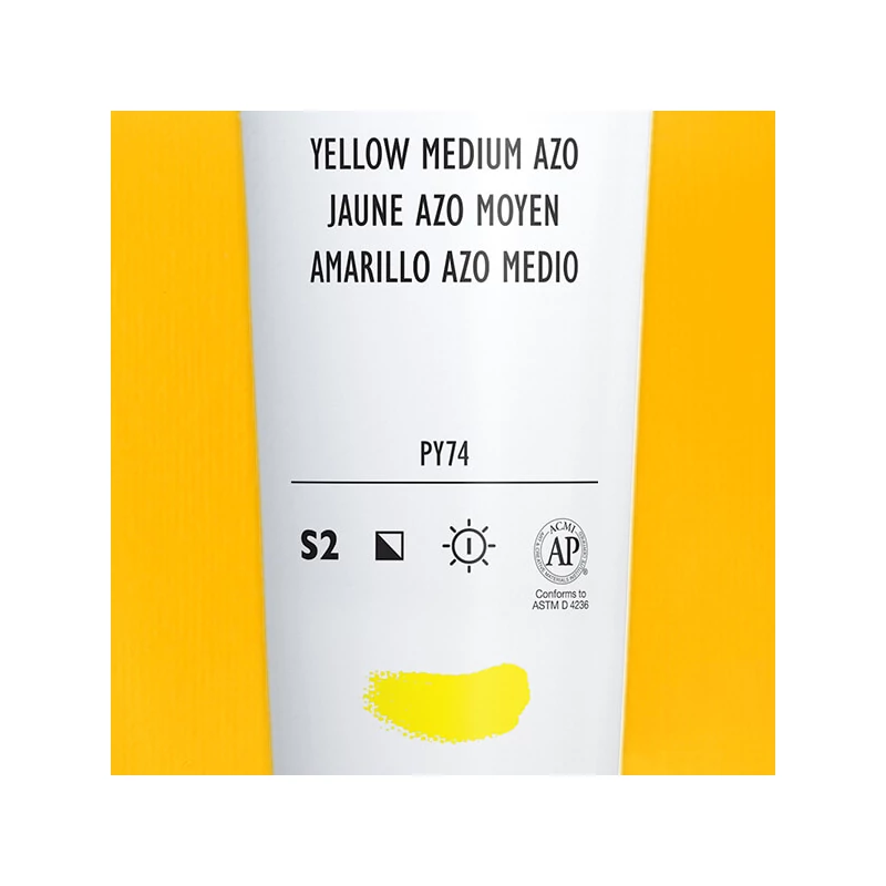 Liquitex Heavy Body akrilfesték, 59 ml - 412, yellow medium azo